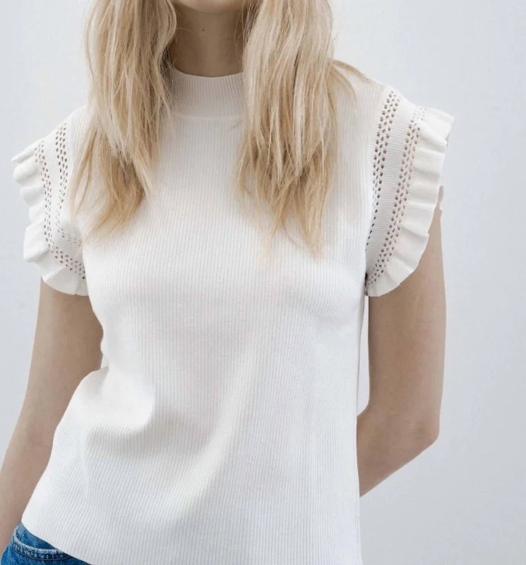 Zowie Sweater In Off White