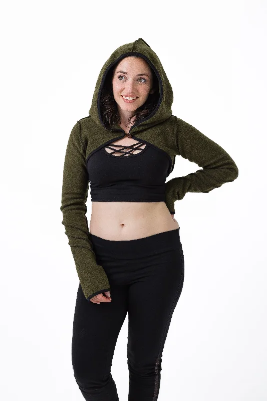 Fleece Pixie Shrug