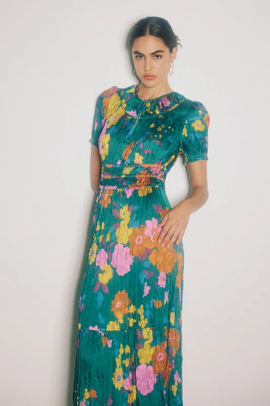 Brooklyn Floral Midi Dress