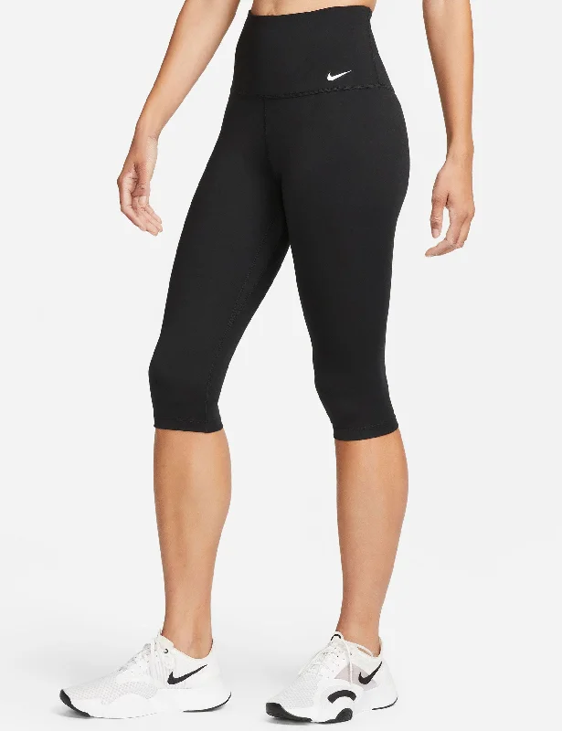 One Capri Leggings - Black/White